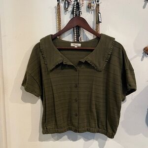 NWOT Madewell Crop Top